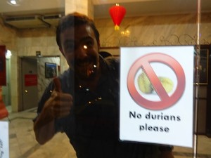 The whole world should be a no durian zone.