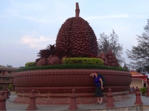 Giant Durian in Kampot