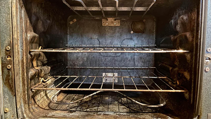 Dirty oven